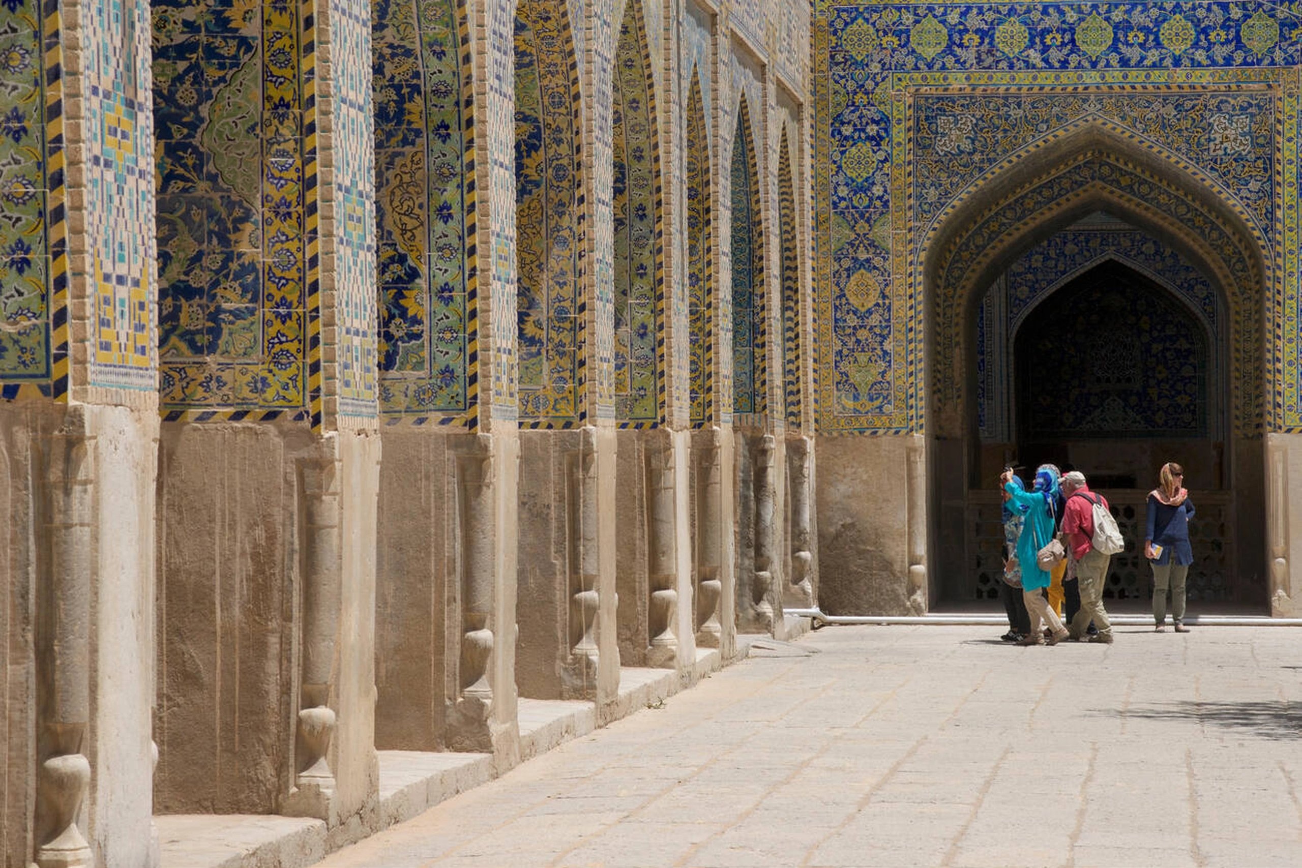 Visiting The Majestic Shah Mosque In Isfahan