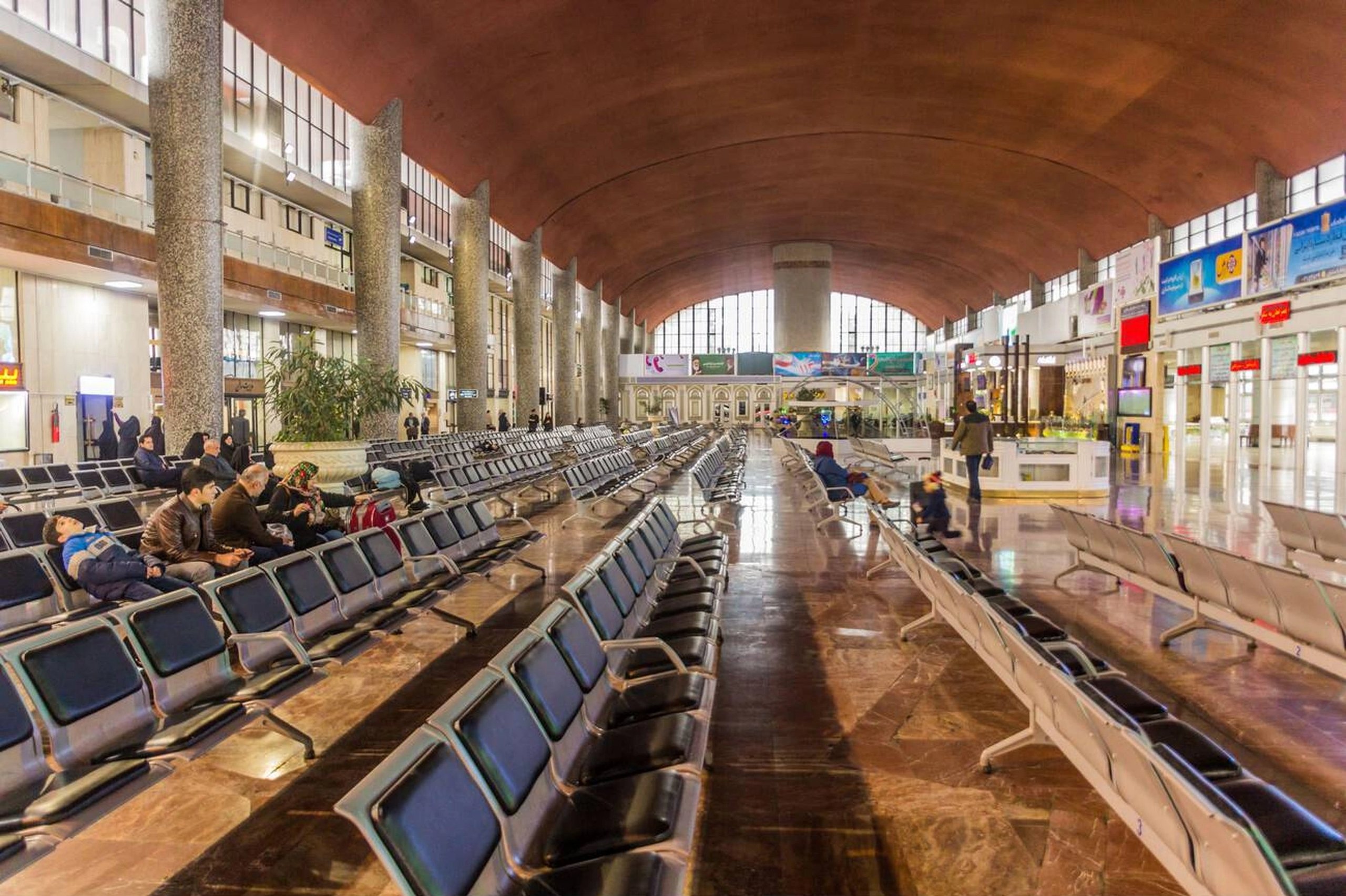 Waiting At Mashhad Railway Station