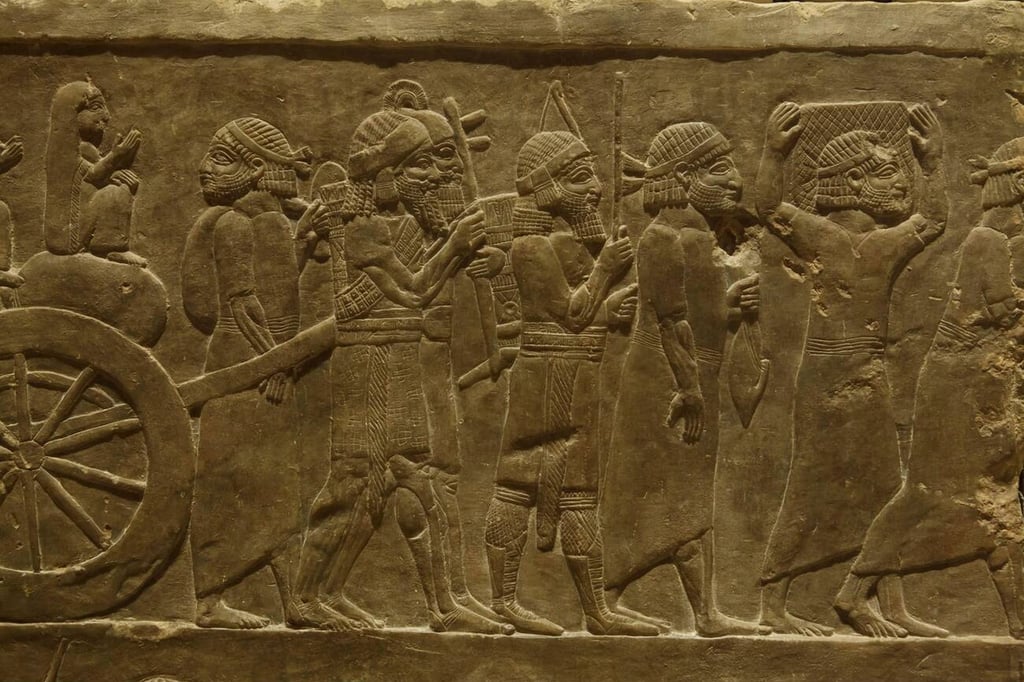 Jiroft Civilization: Iran’s Ancient Cradle Of Culture 13 Assyrian Relief Depicting Ashurbanipal'S Campaign