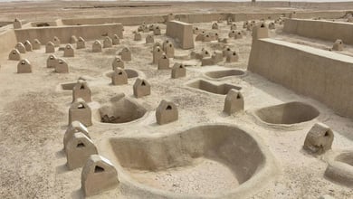 Burnt City, Bronze Age Of Jiroft Civilization In Iran