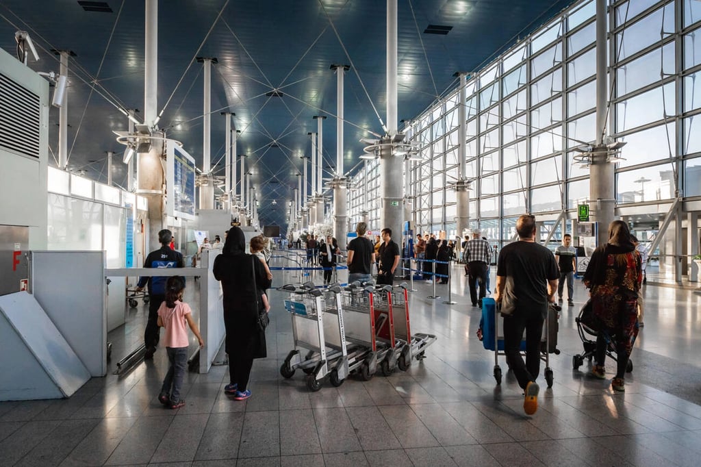 Essential Guide To Imam Khomeini Airport (Ika) 16 Tehran Imam Khomeini International Airport Architecture