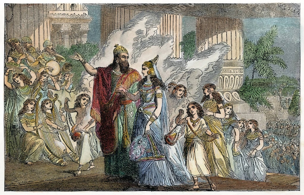 Xerxes I And Queen Esther