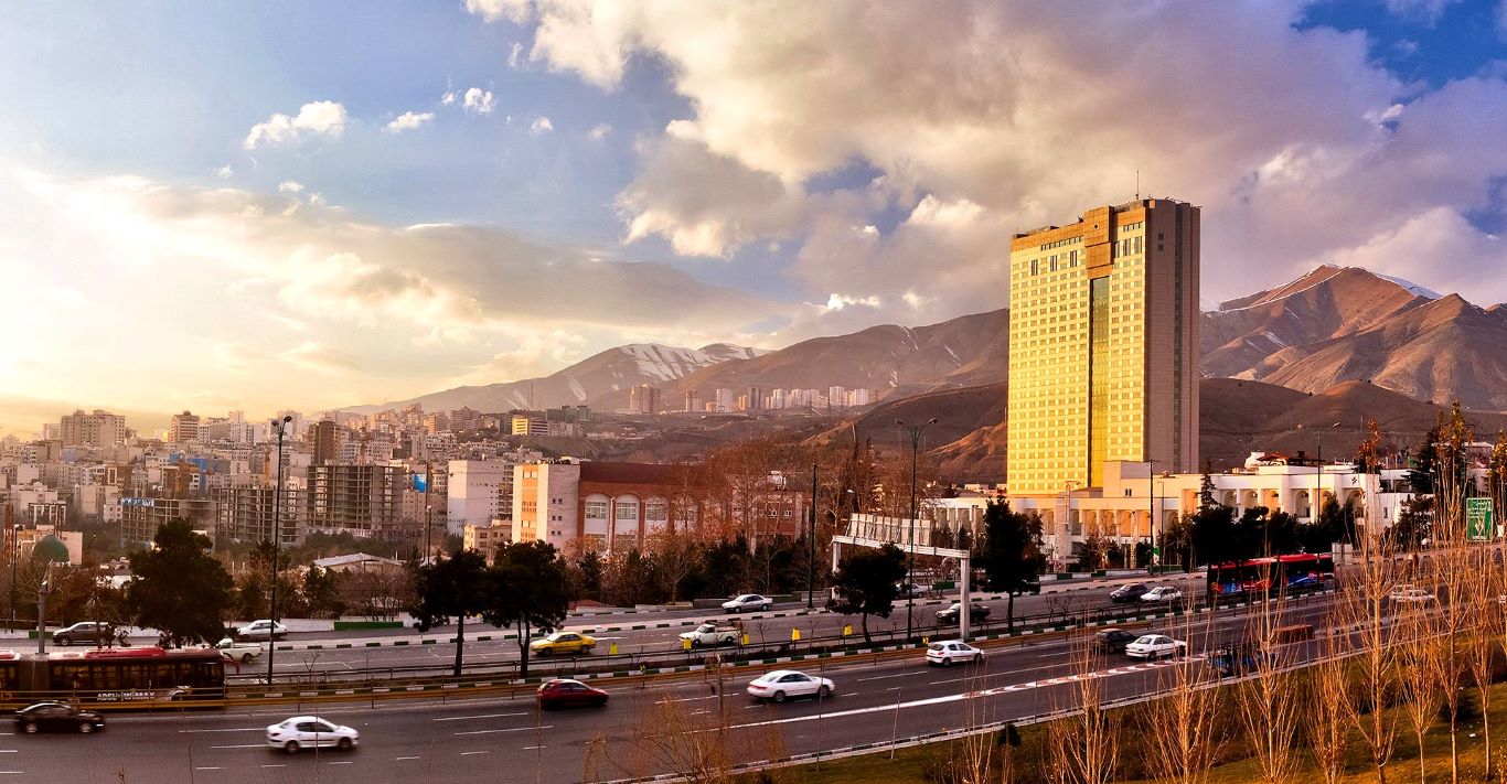 The 5-star Parsian Azadi hotel in Tehran