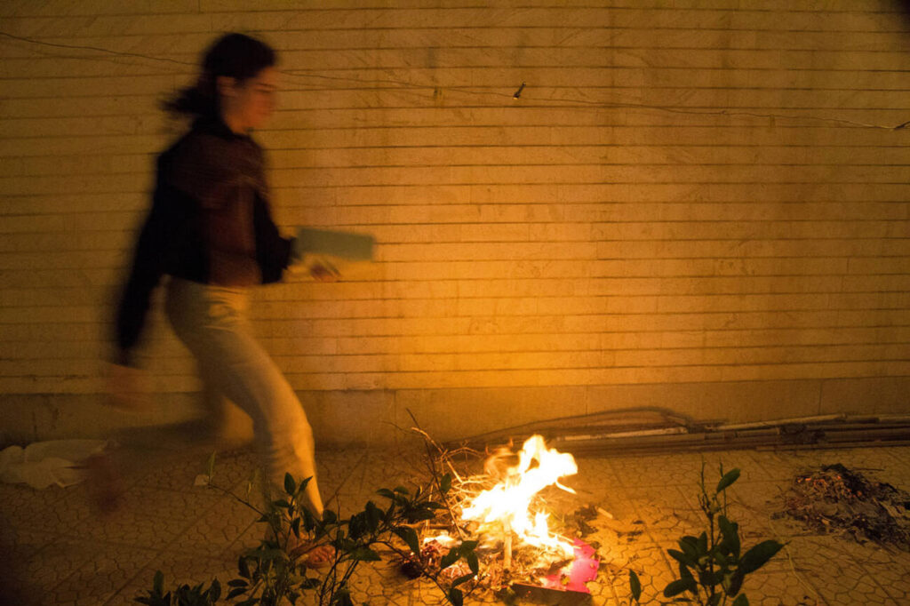 Chaharshanbe Suri Fire Festival Of Iran