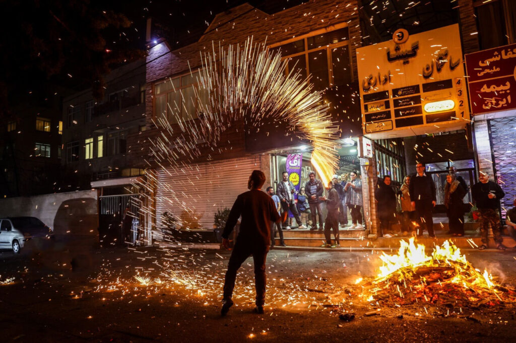 Chaharshanbe Suri Fire Festival Of Iran