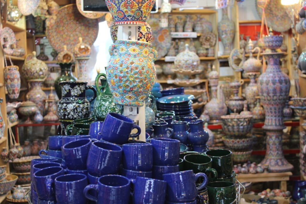 Bustling Traditional Bazaar Immerses Visitors In Local Life And Crafts.
