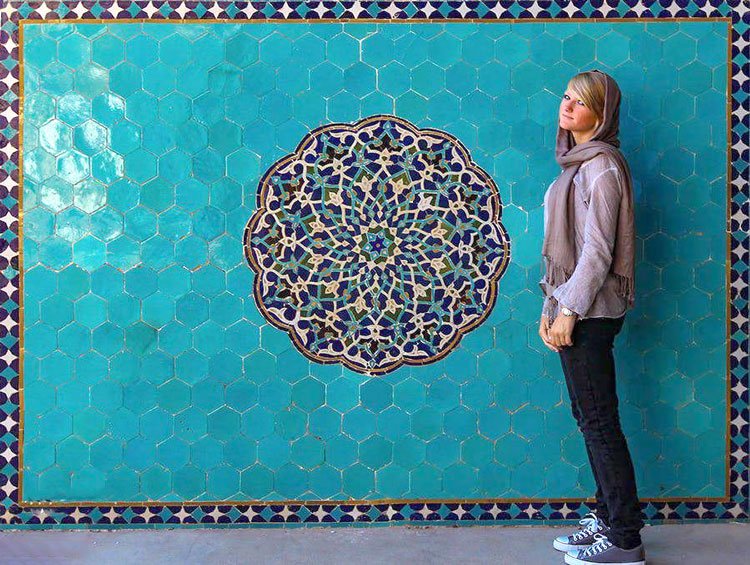 Yazd Jame Mosque, The Museum Of Tile