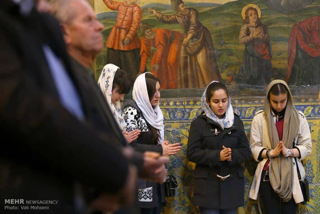 Armenian Of Iran Celebrating Christmas