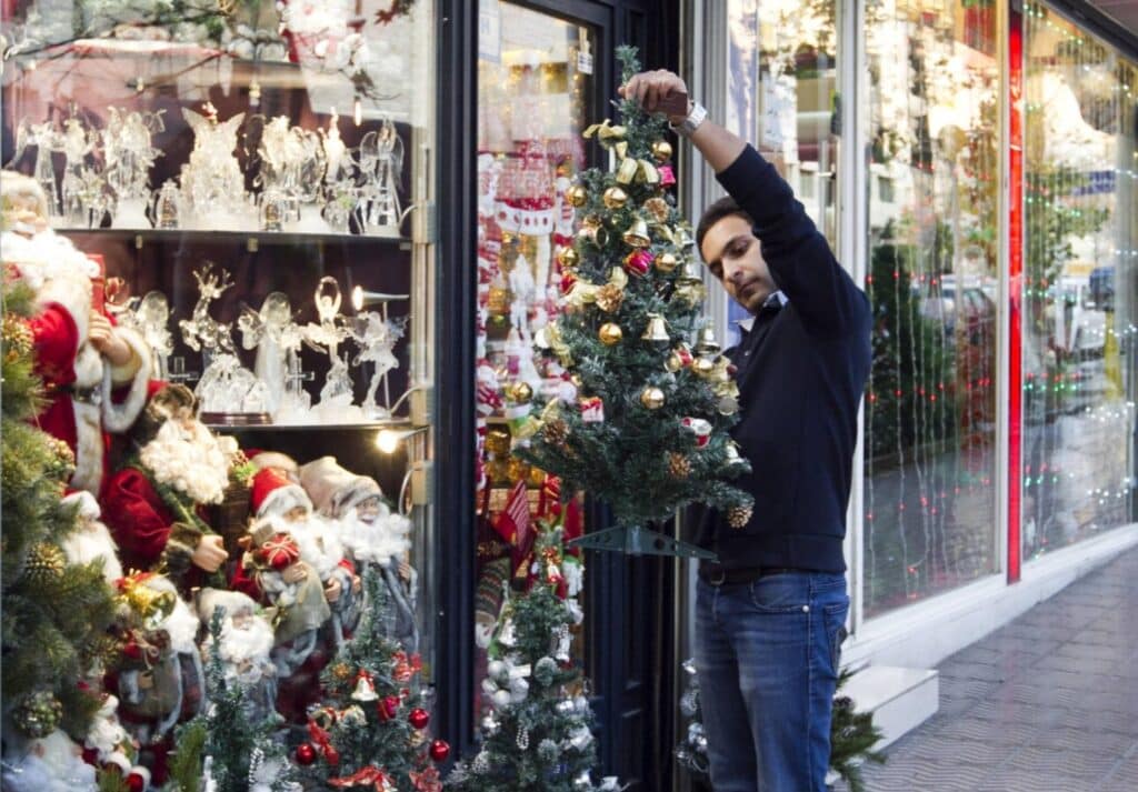 Christmas Decoration In Iran