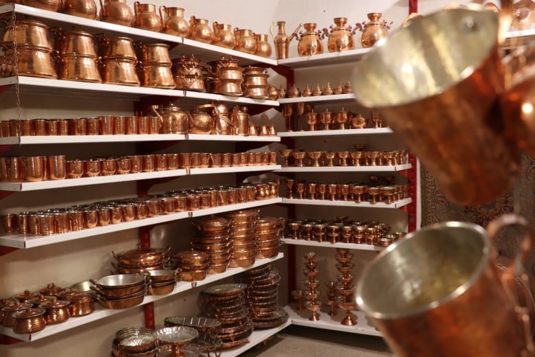 Coppersmith Bazaar In Yazd