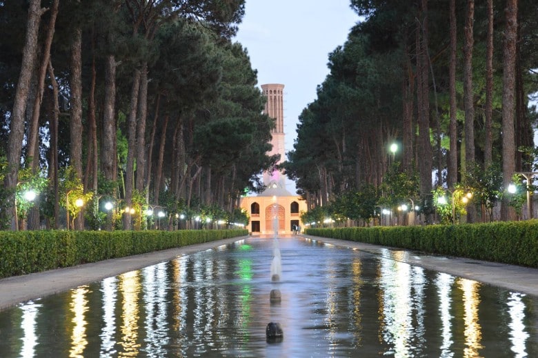 Dowlat Abad Garden, Yazd, Iran