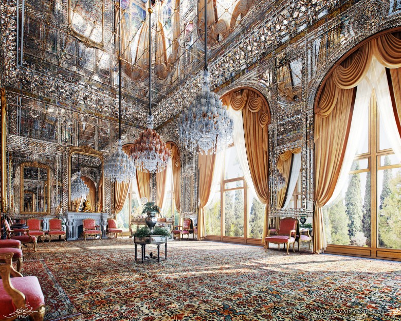 Mirror Hall In Golestan Palace