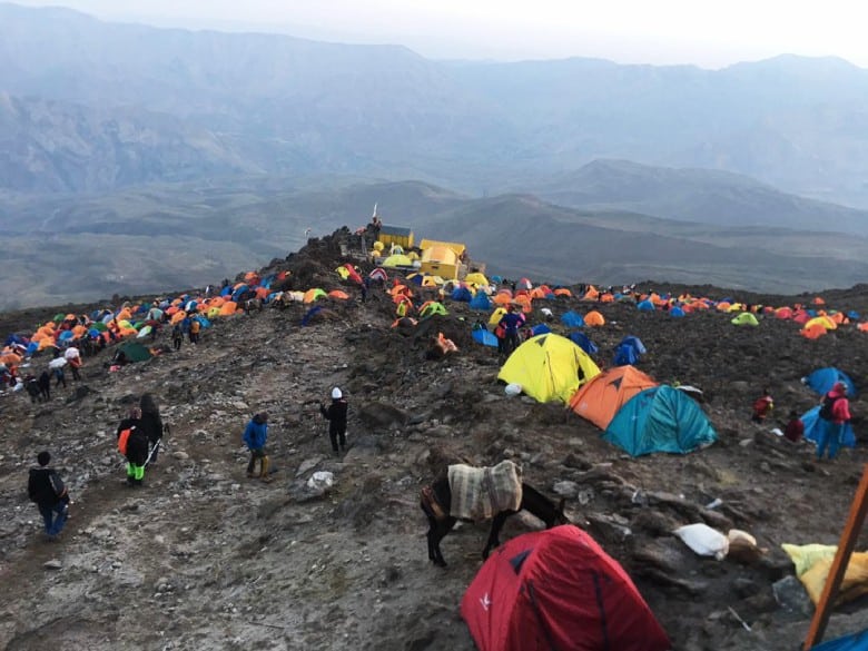 Climbing Damavand