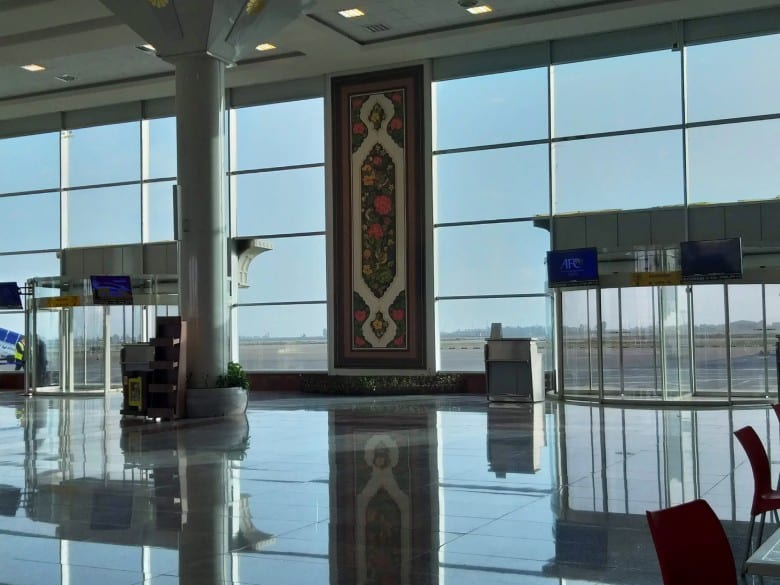 Inside Shiraz Airport