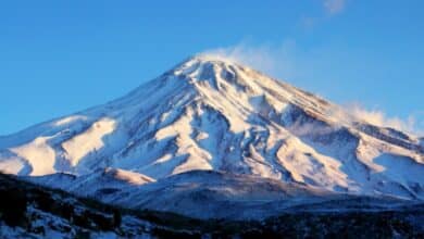 Mount Damavand, Alborz Mountains, Iran