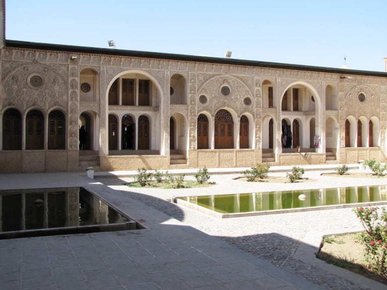 The Exterior Of Tabatabaei House In Kashan