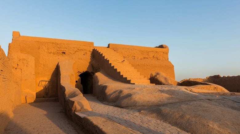 Different Parts Of Narin Castle