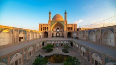 Agha Bozorg Mosque, Kashan, Iran