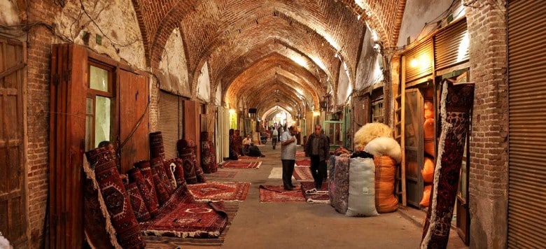 Architecture Of Mozaffarieh Timcheh, Tabriz Grand Bazaar