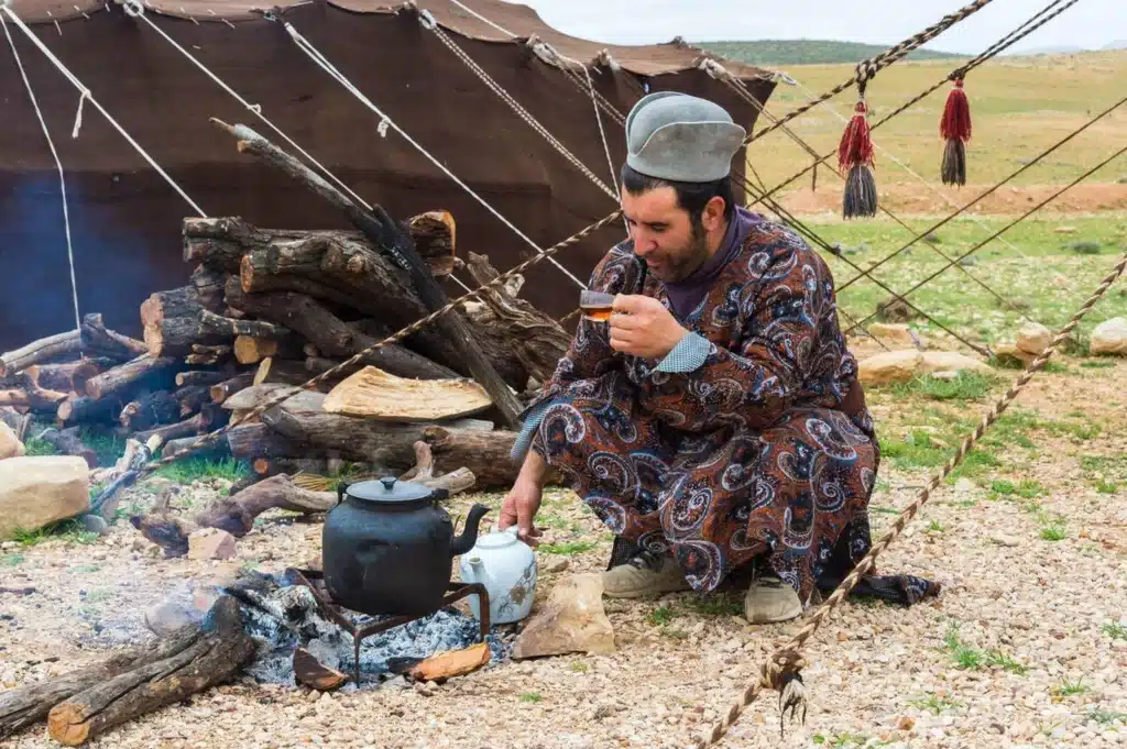 Chai Break In The Nomad Camp