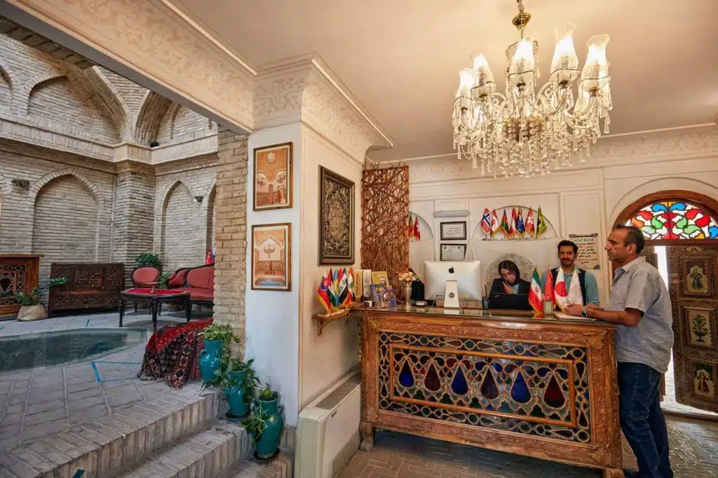 Traditional Iranian Boutique Hotel Interior Isfahan