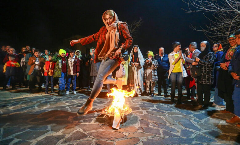 The Glow Of Chaharshanbe Suri Symbolizes Strength, Renewal, And Hope For The New Year.