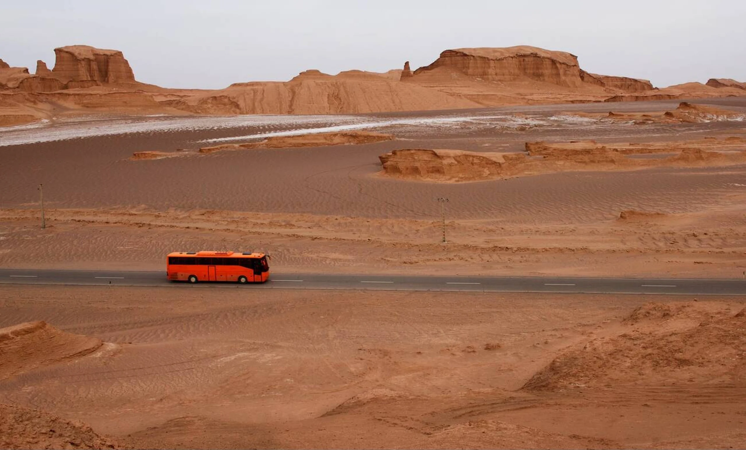 Desert Voyage Bus Through Kalut Sands