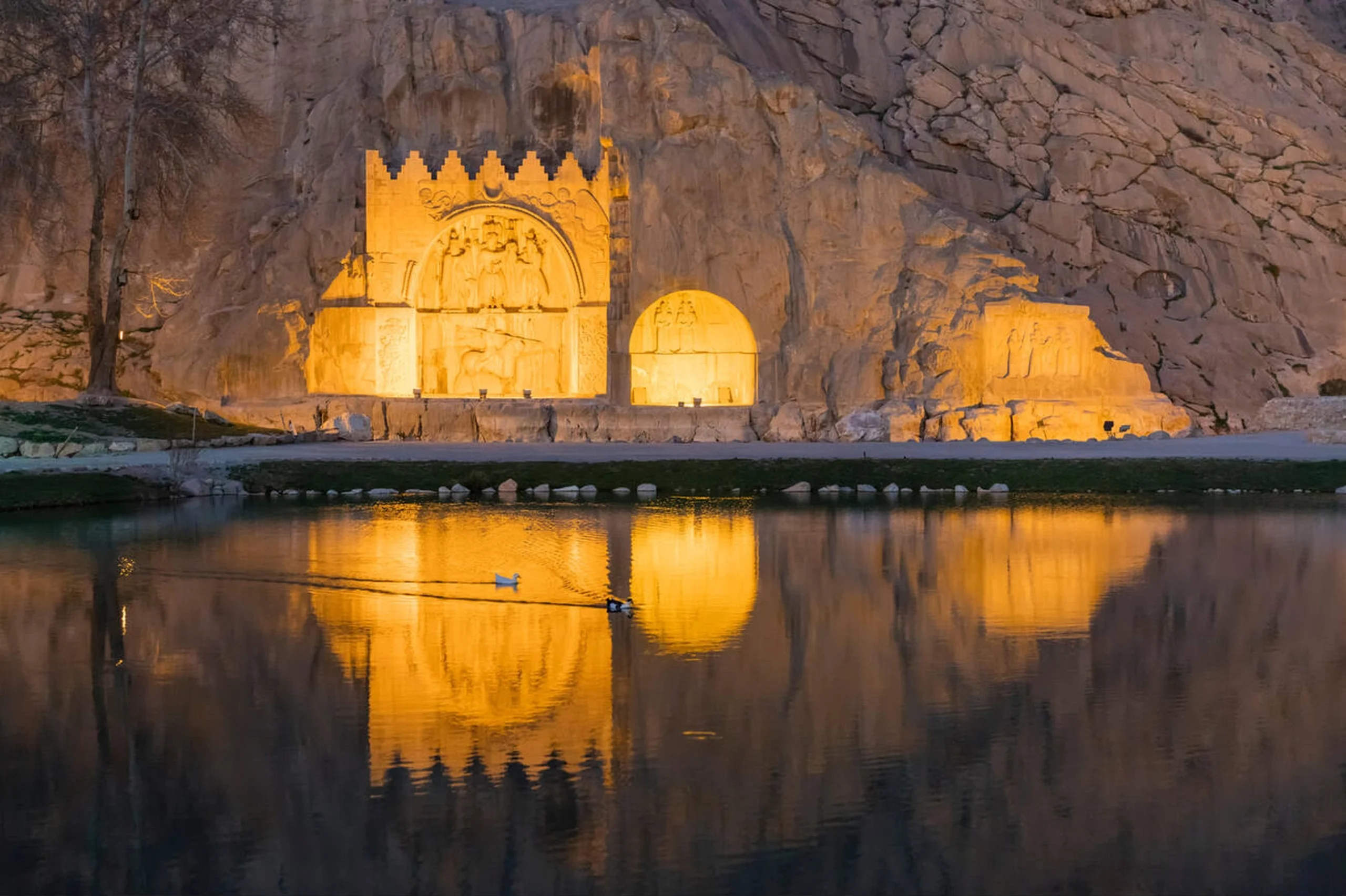 Evening Glow At Taq E Bostan