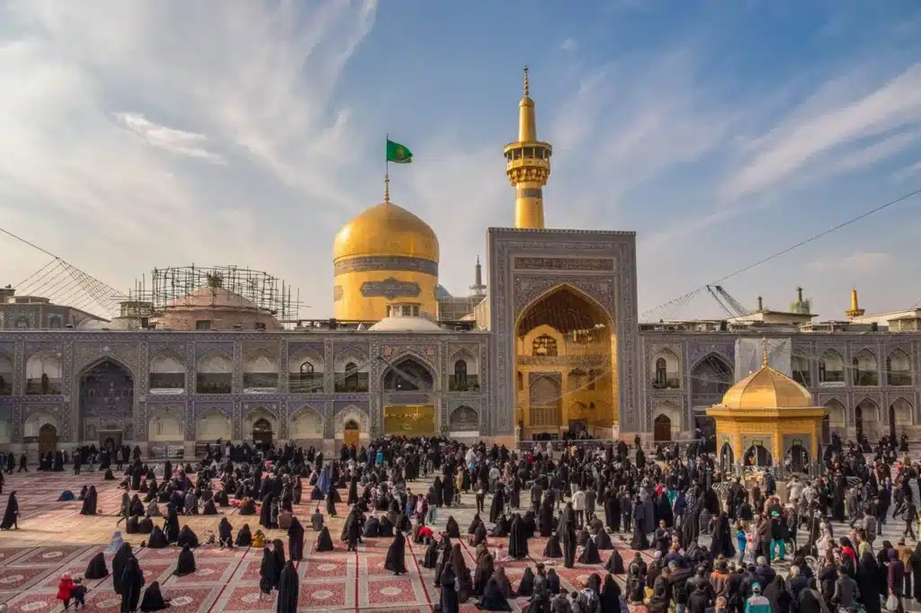 Imam Reza Holy Shrine In Mashhad, Iran