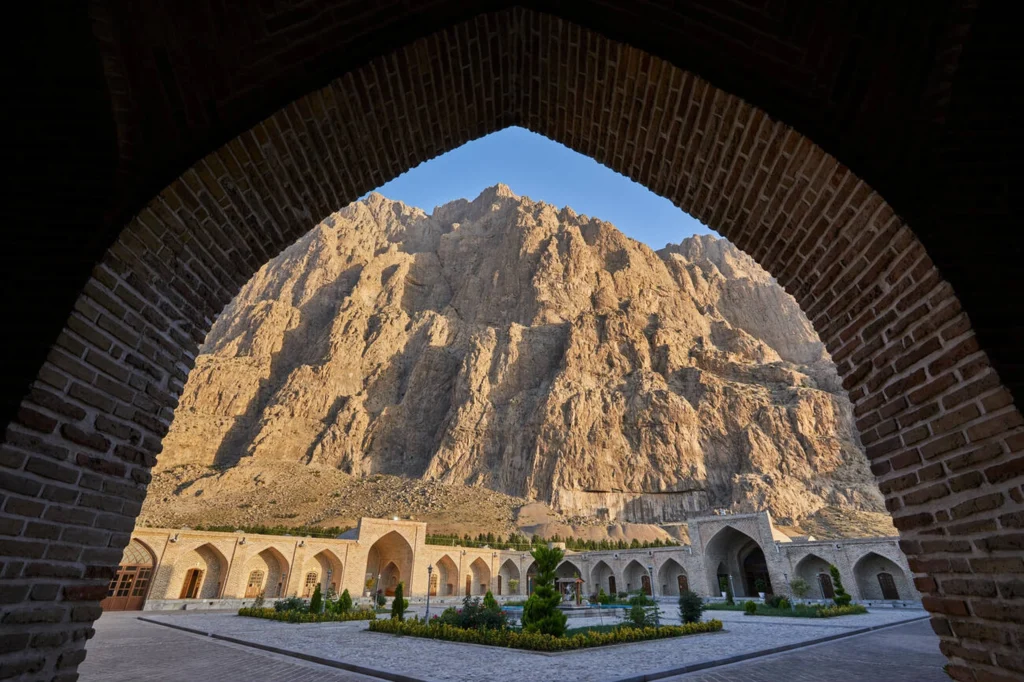 Safavid Caravansary At Bisotun