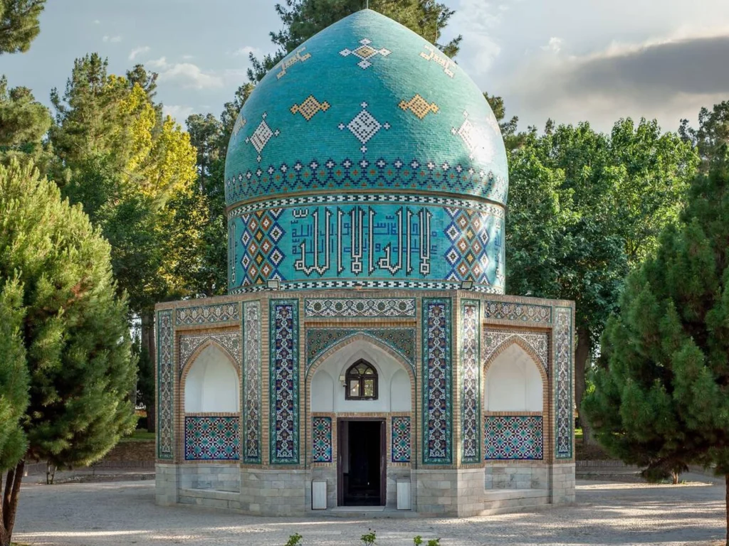 Tomb Of Attar In Nishapur