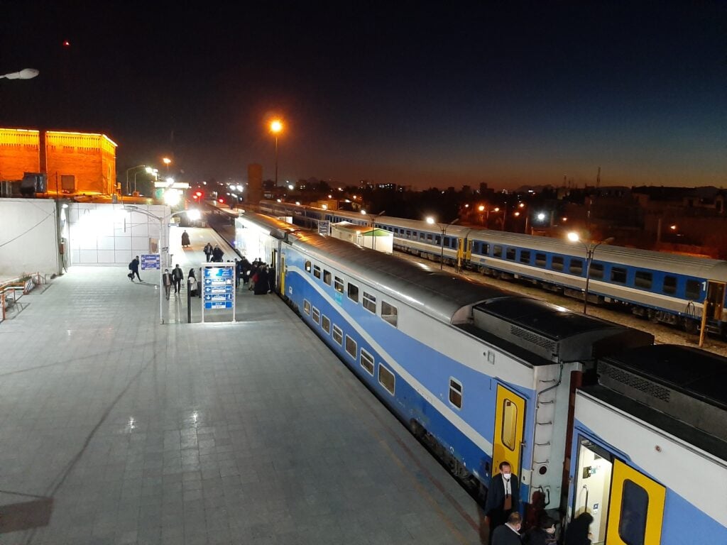 Trains And Railway Tracks Of Qom