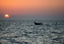 The Seaside Scenery In Bushehr, Southern Iran