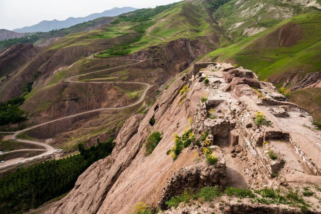 Alamut Castle on the Heights
