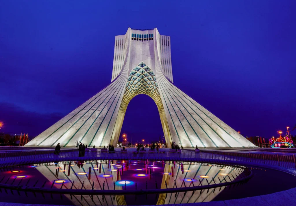 Azadi Tower Monument To A Vanished Monarchy