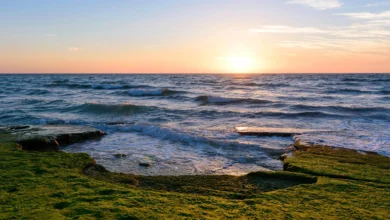 Beautiful Sunset In Kish Island, Iran