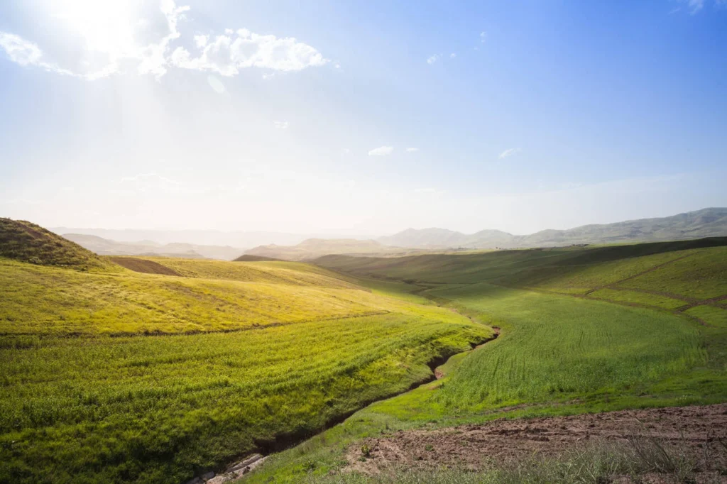 Roadtrip Scenery Near Qazvin and Tascht