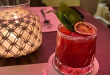 Teheran, Iran Th June, A Non Alcoholic Cocktail Is Served In A Restaurant In The Capital Tehran