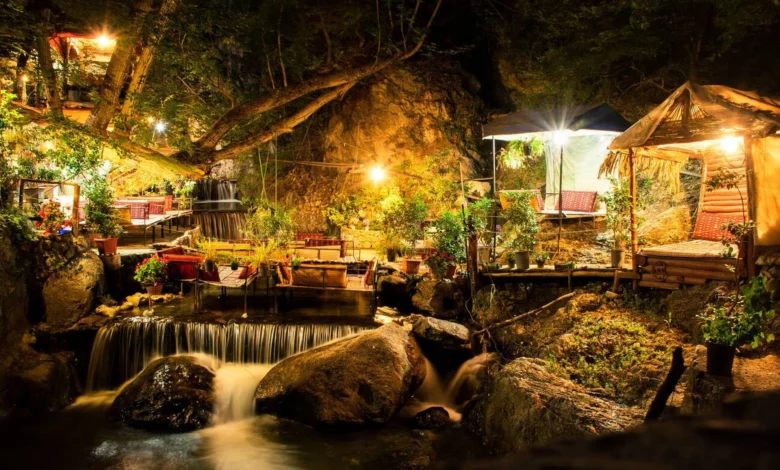 Tehran, Iran Th May, Beautiful Iranian Cafes In Popular North Tehran Walking Route To Scenic City Viewpoint