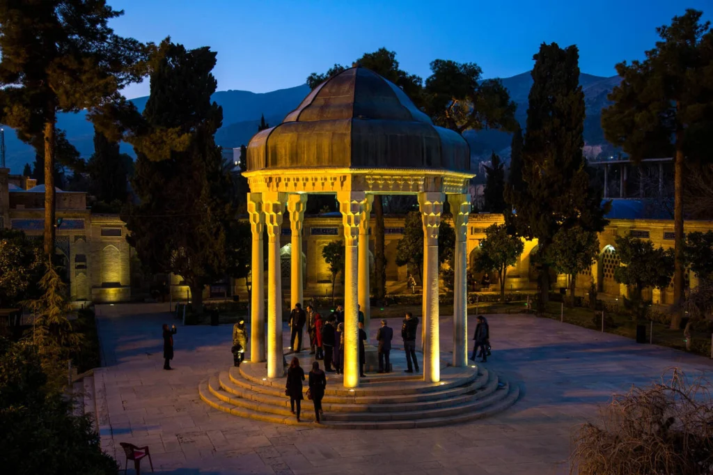 The Tomb Of Hafez In Shiraz