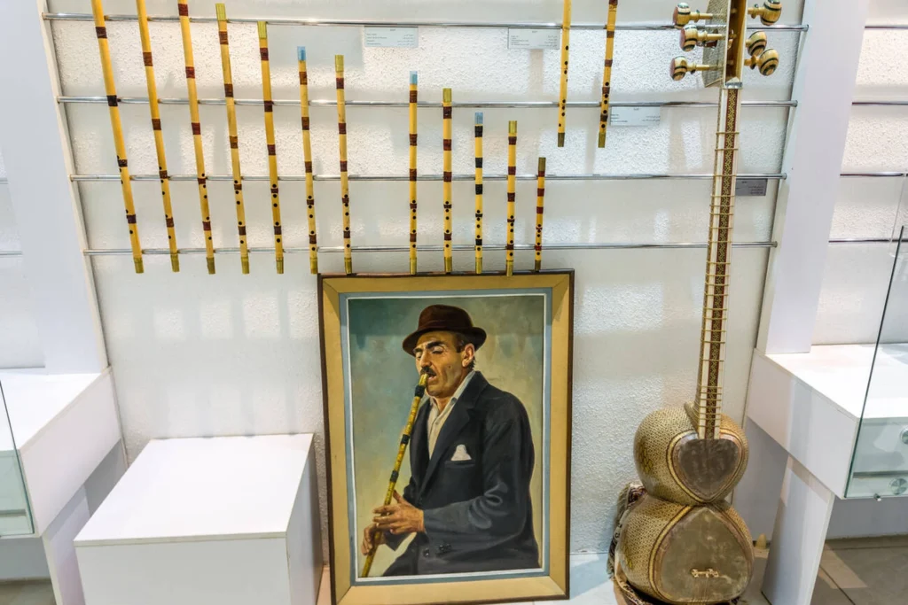Traditional Iranian Instruments At Isfahan Museum Of Music