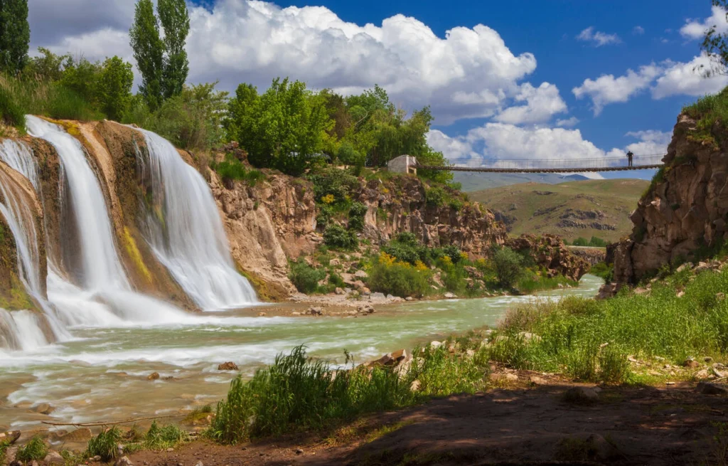 Tranquility At Muradiye Waterfall