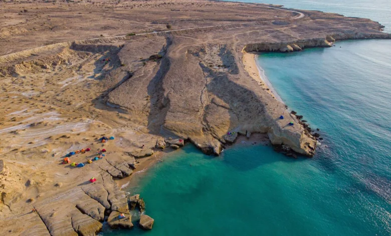 Beautiful Beach In Hengam Island, In Persian Gulf Of Iran