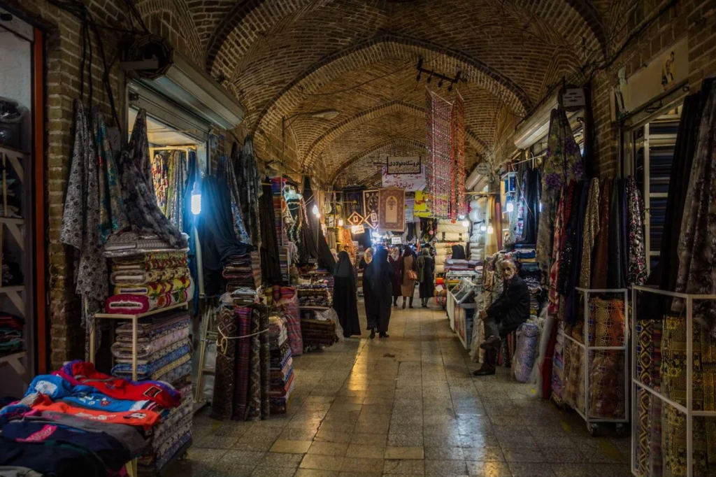 Carpet Traders Of Qazvin Bazaar