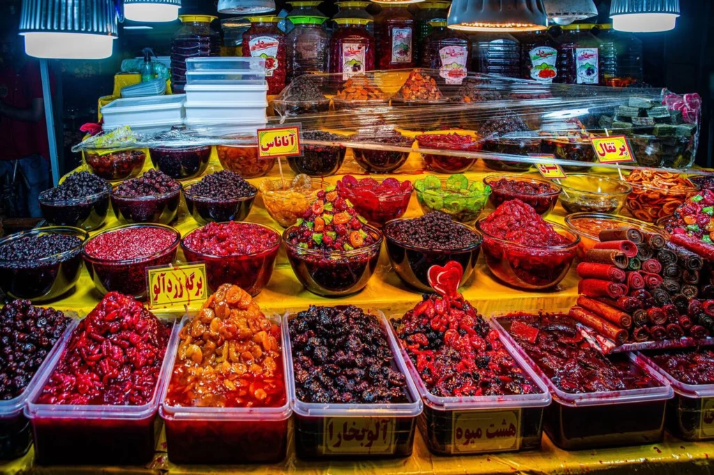 Darband’s Colorful Stalls