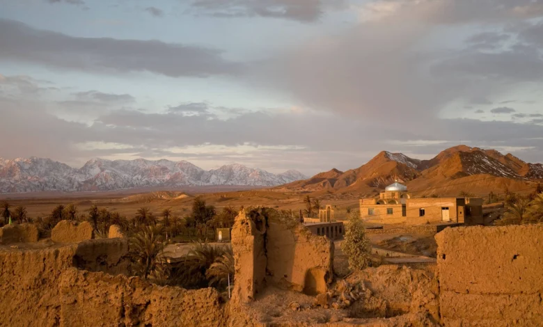 Desert Oasis In Garmeh, Iran