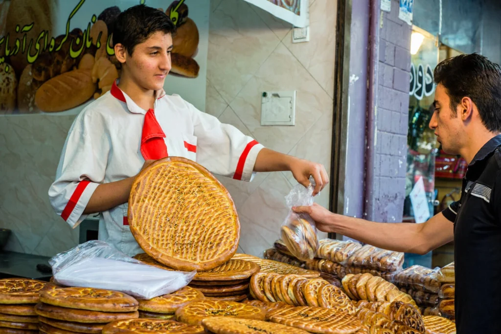Golaj Bread From Firoozkooh
