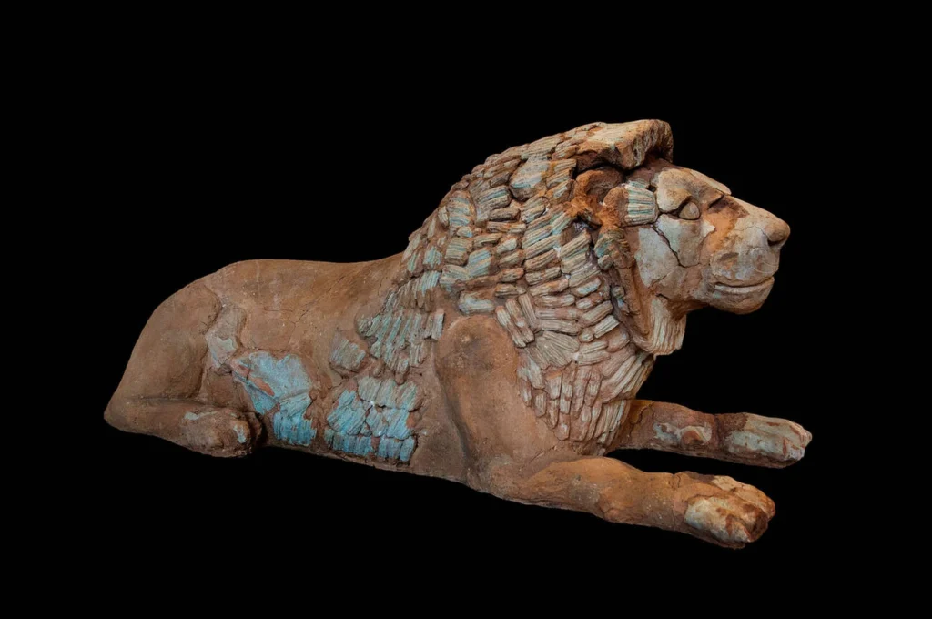 Guardian Lion Of Inshushinak Temple – Susa, Elamite Era