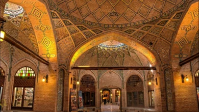 Hall, Qazvin Bazaar In An Ancient Caravanserai, Qazvin, Iran