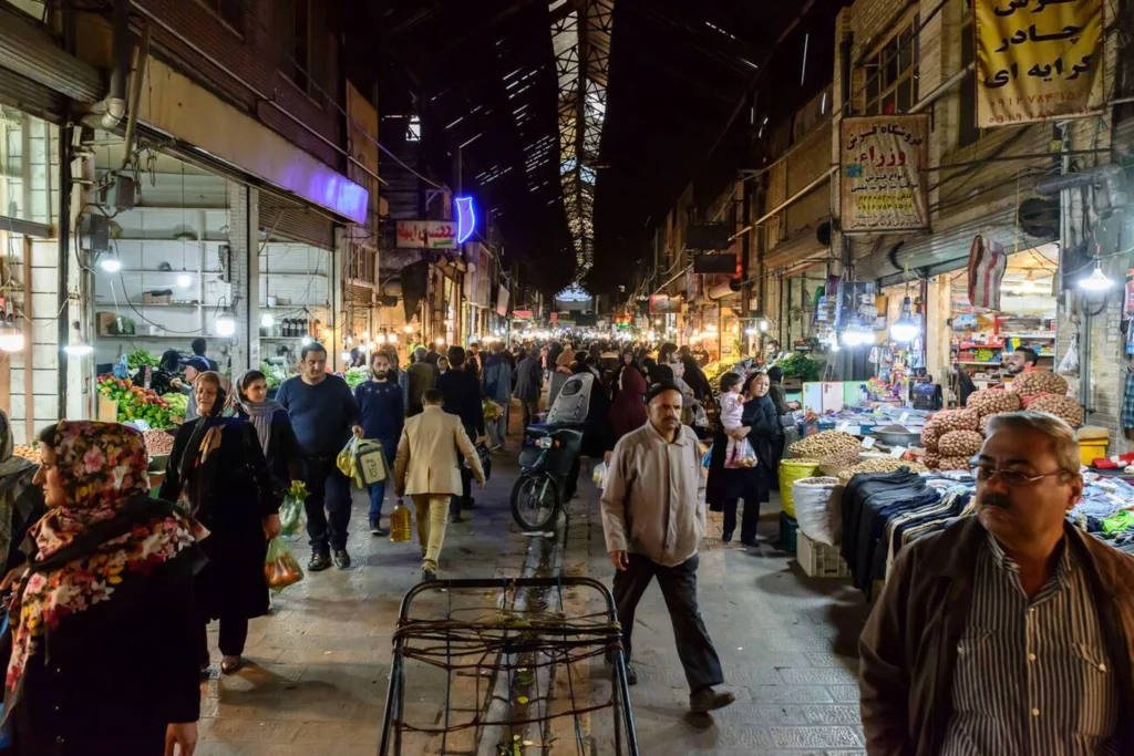Historic Covered Bazaar Of Qazvin